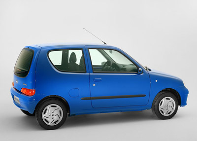 Fiat Seicento – połowa wyprodukowanych samochodów trafiła do Włoch