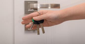 Klucze do mieszkania.